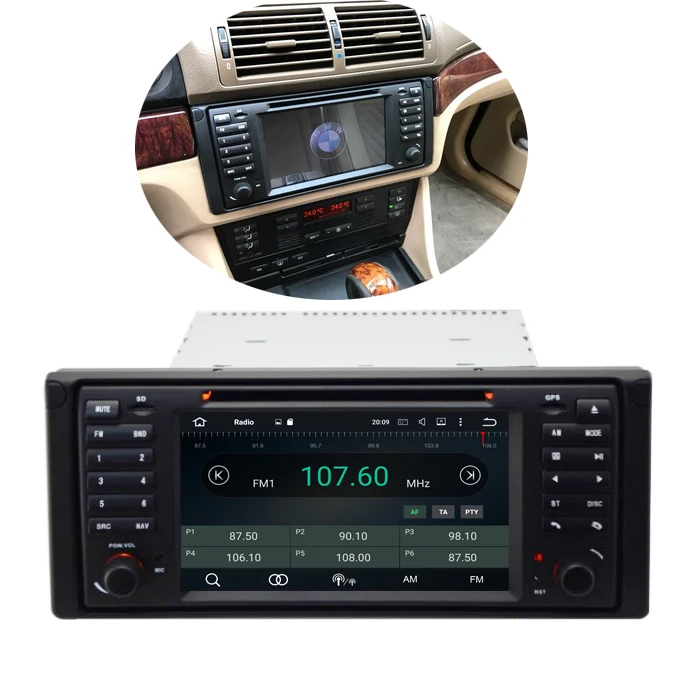

1G RAM Android 9 OS In-Car Multimedia System For BMW E39 520i 528i 530i Old 5 Series With DVD Player GPS Navigation Head unit