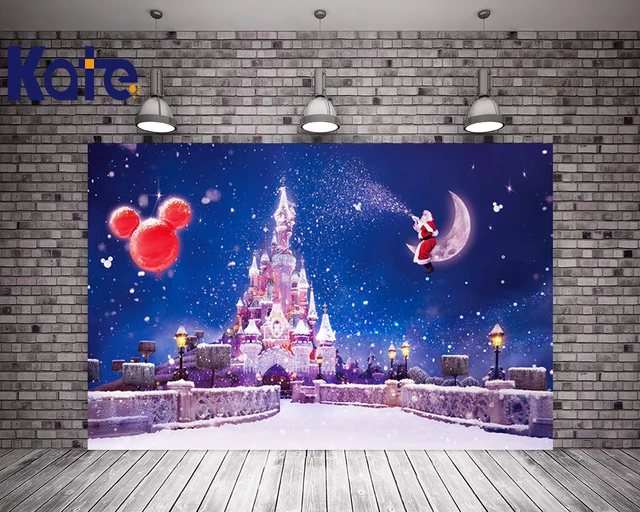kate snow castle studio background backdrop holiday santa claus holiday party background