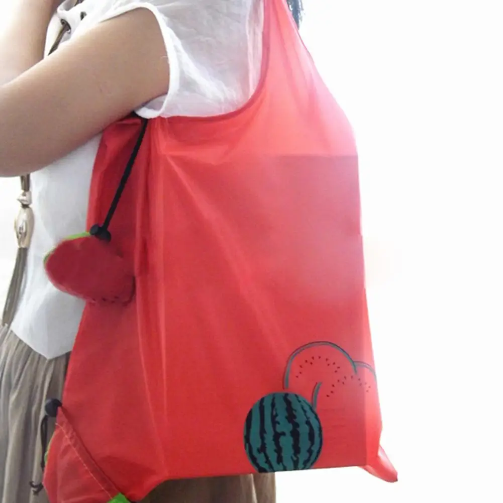 Vegetable Fruit Green Supermarket Shopping Bag Recycle Portable Folding Cute Large Storage Reusable Totes Eco-friendly Bags Eco