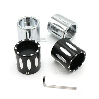 

Deep Edge Cut Front Axle Cover Cap Nut For Harley CVO Road Glide Softail Fat Bob Ultra Classic Sportster Iron XL 883 1200 X48 72