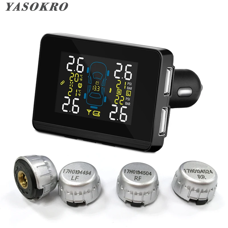 Автомобильная Беспроводная система контроля давления в шинах TPMS автомобильное