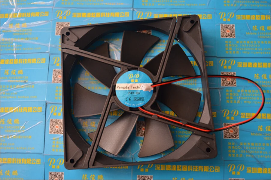 

New 14025 140mm 14cm Fan computer case Cooling fan 12V 0.25A 3W with 2wire