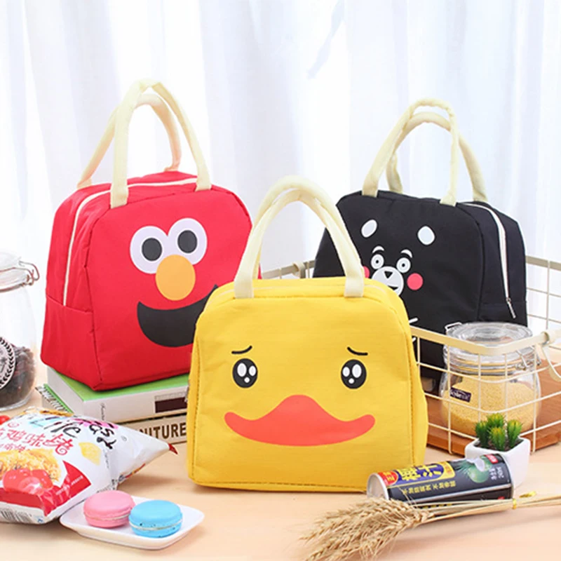 

Cartoon Picnic Bag Lunch Bags Portable Insulated Tote Thermal Cooler Food Bags Beach Outdoor Bag For Camping Hiking Women Kids