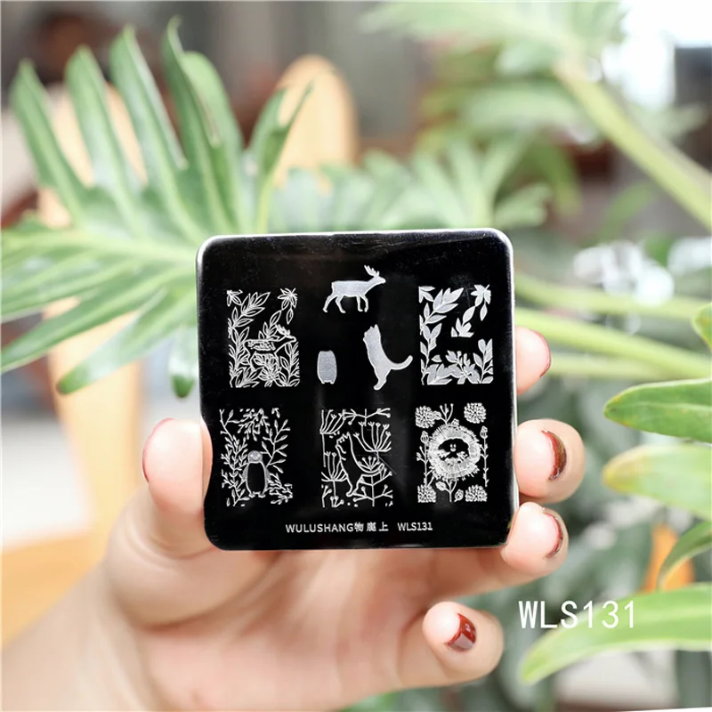 

Nail Stamping Plates abstract Lace Flower Nature Pattern Nail Art Stamp Stamping Template Image Plate Stencil Nails Tool