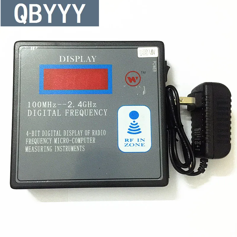 Сканер Частотный QBYYY с дистанционным управлением 100 1000 МГц 1 ГГц цифровой детектор - Фото №1