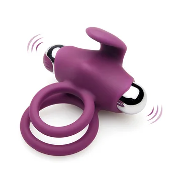 

Vibrator Detachable Silicone Climax Delay Man Bullet Vibrator Ring Clitoris Stimulate Ejaculation Lock Adult Sex Toys Men