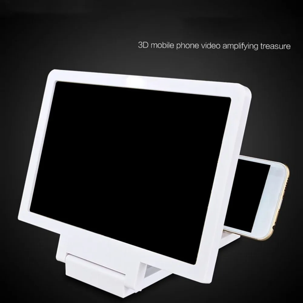 

Mobile Phone Screen Amplifier Mini Mobile Phone Holder Foldable Cell Phone Stand Holder During Watching Video