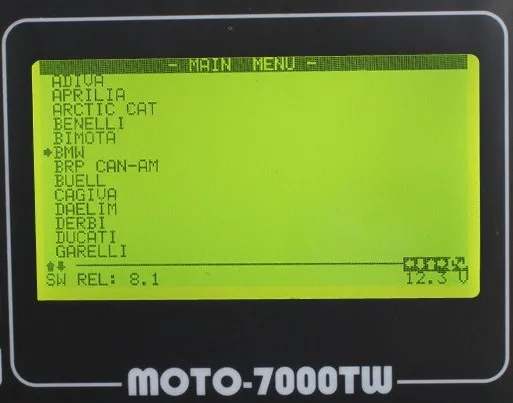 MOTO 7000TW Universal Motorcycle Scan Tool n