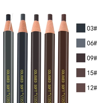 

Newest 5 Colors Matte Cosmetics Eye brow Pen Waterproof Longlasting Eyebrow Pencil Brow Makeup Tool For Travel TSLM2