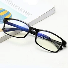 Модная прозрачная Оправа очков Анти-голубой свет ультра-легкие мягкие ножки для мужчин и женщин Ретро Анти-ультрафиолетовая игра фильтр стекло