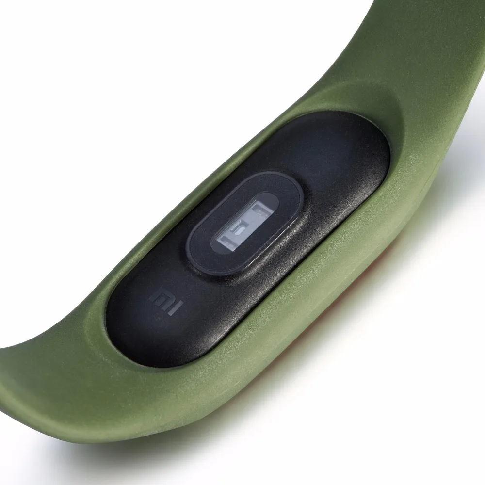 Для Xiaomi Mi Band 2 смарт браслет двойной цветной сменный силиконовый