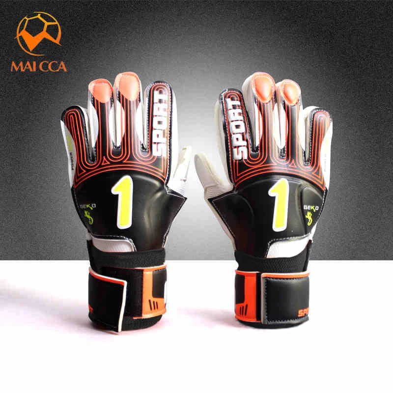 

Soccer Goalkeeper Add Finger Protector Professional Football Goalie Goal Keeper Gloves