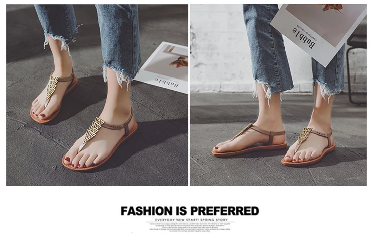 Tlat/пластиковые сандалии; повседневная Летняя обувь; женские сандалии в богемном стиле; простая женская обувь; женские пляжные сандалии с Т-образным ремешком на платформе