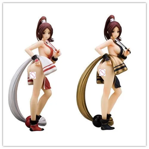 Король бойцов XIII Mai Shiranui фигурка Золотой/красный вер. 1/6 ПВХ 1" /27 см KOF сексуальная девушка аниме фигурка игрушки коллекционные игрушки