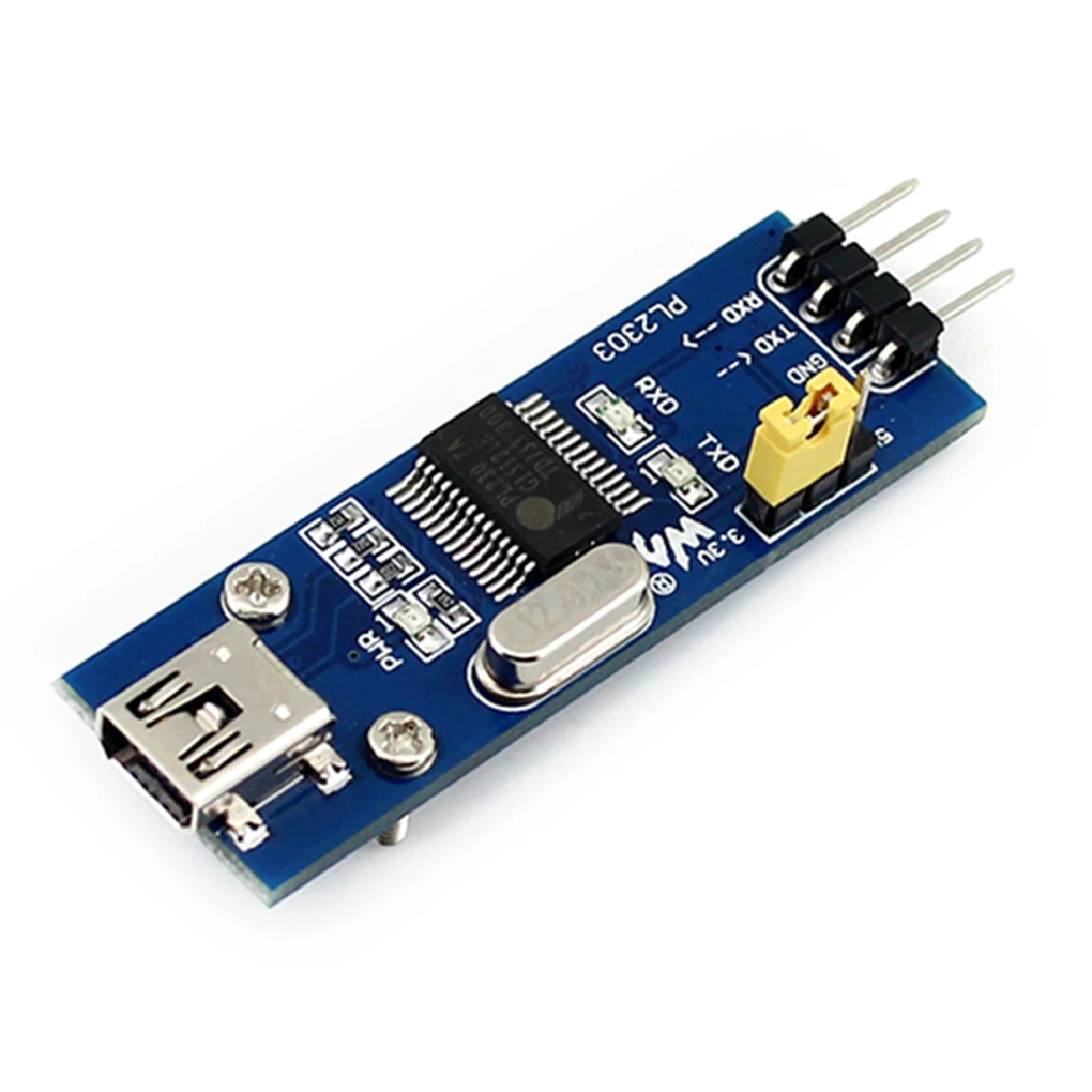 

PL2303 USB UART Board Type A 3.3V/5V PL2303TA PL2303HXA USB to UART Serial TTL Communication Module for Windows XP/7/8/8.1/10