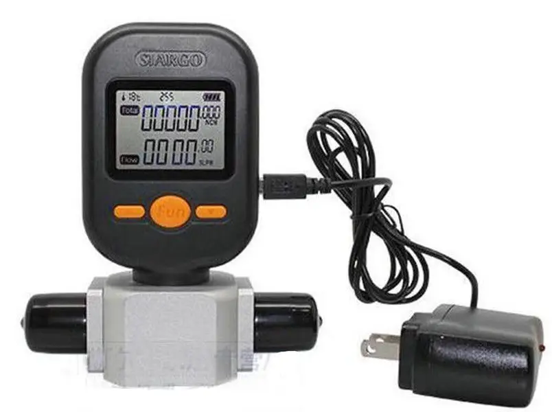 CE Digital Gas Mass Flow Meter 0 200L/Min Protable Gas Air Flow Rate