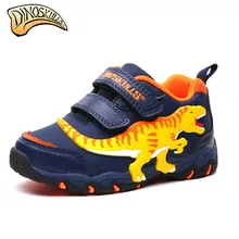 Dinoskulls Kid Shoes Kids Boys Dinosaur Sneakers Toddler Cartoon Shoes Boys Loafers Children’s Sneakers 27-34