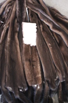 

Genuine 100% fur mink skin/ mink pelt/ fur blanket