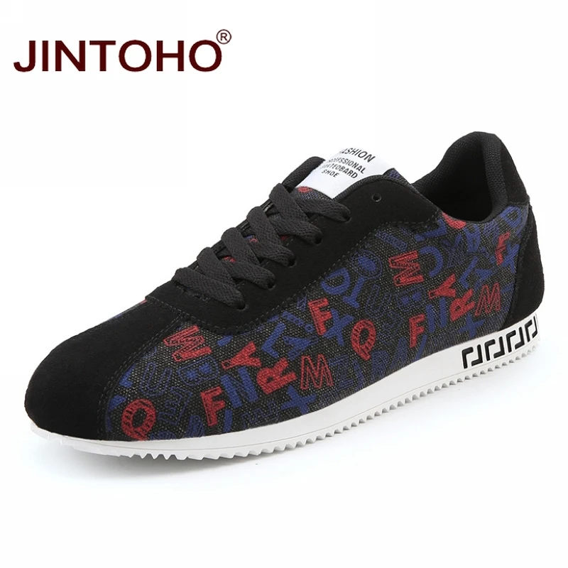 JINTOHO 2019 Fashion Big Size Casual Men Shoes Brand Shoes For Men Cheap China Shoes Casual Men Sneakers Chaussure Homme