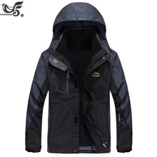 XIYOUNIAO плюс размер L~ 7XL 8XL Мужская куртка Зимние брендовые теплые Утепленные Пальто 2 в 1 модные водонепроницаемые ветрозащитные парки мужская одежда