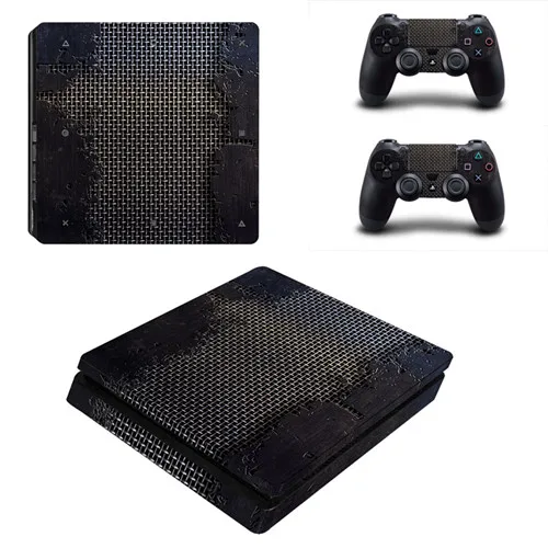 Заказной дизайн PS4 тонкий стикер кожи для sony playstation 4 консоли и контроллеров PS4 Slim Skins Наклейка виниловая - Цвет: KYSP4S-0131