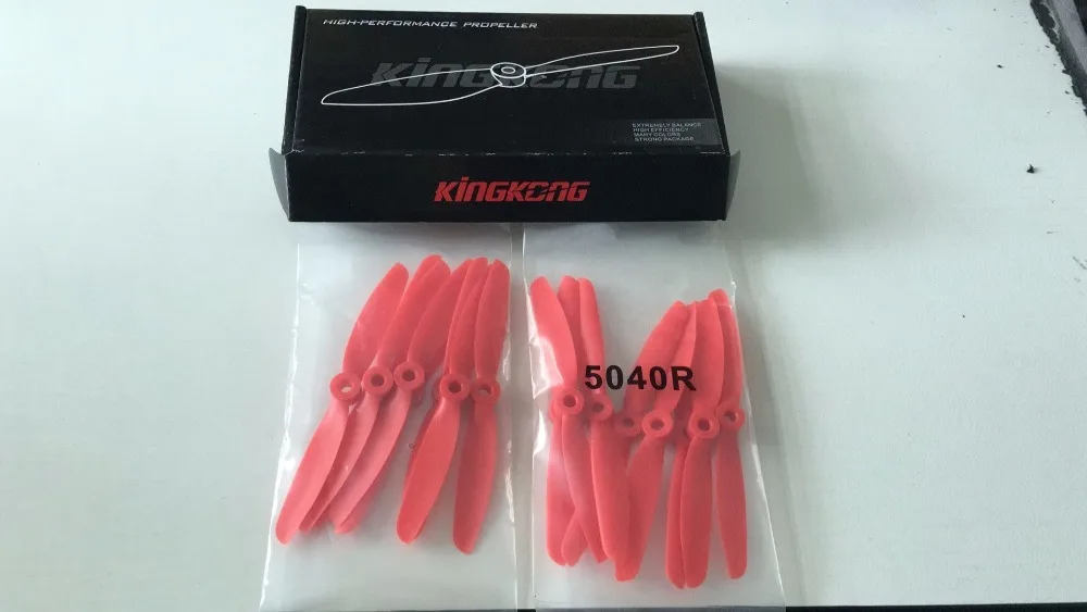 Пропеллеры KING KONG 5040 T5040C 2 balde размер отверстия 5 мм для FPV дронов 10 пар | Игрушки и