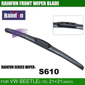 

RAINFUN dedicated car wiper blade for VW BEETLE(-10),21+21 INCH with high quality natural rubber refill, 2 pcs a lot