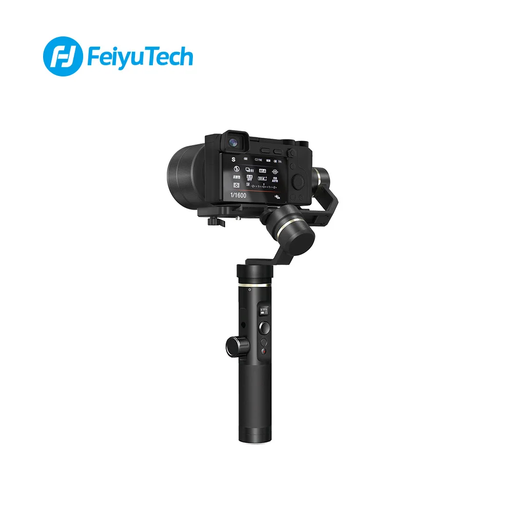 FeiyuTech Feiyu G6 Plus Splashproof Handheld Gimbal 4 in 1 Stabilizer for Smartphone Gopro hero Mirrorless cameras sony as6000