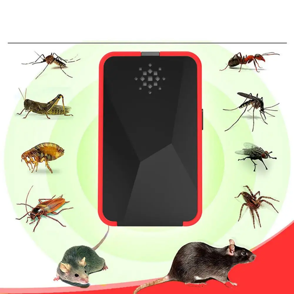 

Household Multifunctional Ultrasonic Electronic repelent Mosquito Repellent Fly Mouse Pest Repeller Pest Control