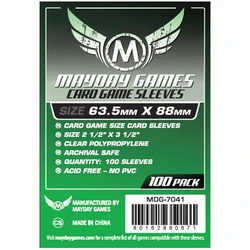2 packs/lot MAYDAY Card Sleeve 7041 for 63.5*88mm cards protector clear pack case Board Games sleeves 2 packs/lot MAYDAY Card Sleeve 7041 for 63.5*88mm cards protector clear pack case Board Games sleeves