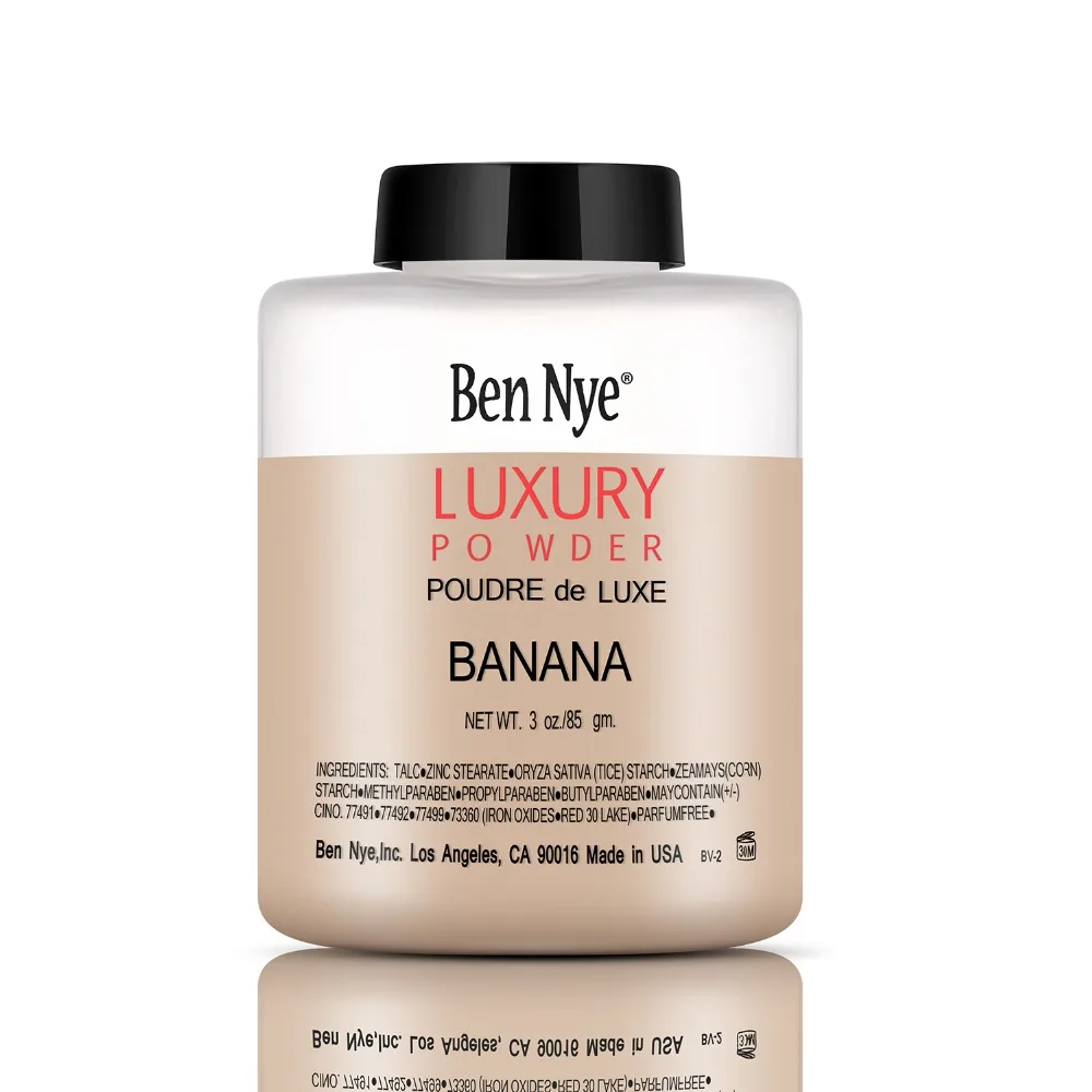 

Trendy Products Luxury Banana Powder Bottle Face Makeup Powders Women Lady Facial Contour Brighten Setting Powder