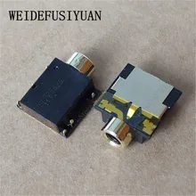x10 Audio Jack Headphone Port Microphone Socket Connector for MSI GE62 GE72 GE62VR GE72VR GP62 GS70 MS 1775B Laptop Motherboard
