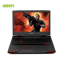 Игровой ноутбук BBEN G17 17,3 дюймов процессор i7 GTX1060 GDDR5 NVIDIA Windows10 DDR4 32 ГБ+ 512 ГБ SSD+ 2 ТБ HDD RGB механическая клавиатура