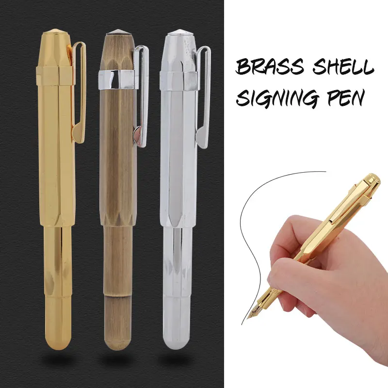 

Fountain Pen 0.5mm Office School Supplies Business Stationery Writing Tools Cute Ballpoint Pens Calligraphy Drawing Student