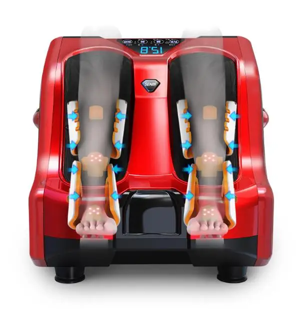 HANRIVER masseur électrique Shiatsu chauffant pour les jambes