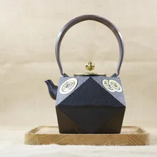 Новое поступление 1300 мл ручной работы чугунный чайник печь на угле чугунный горшок кунг-фу пуэр чайник окисленный без покрытия