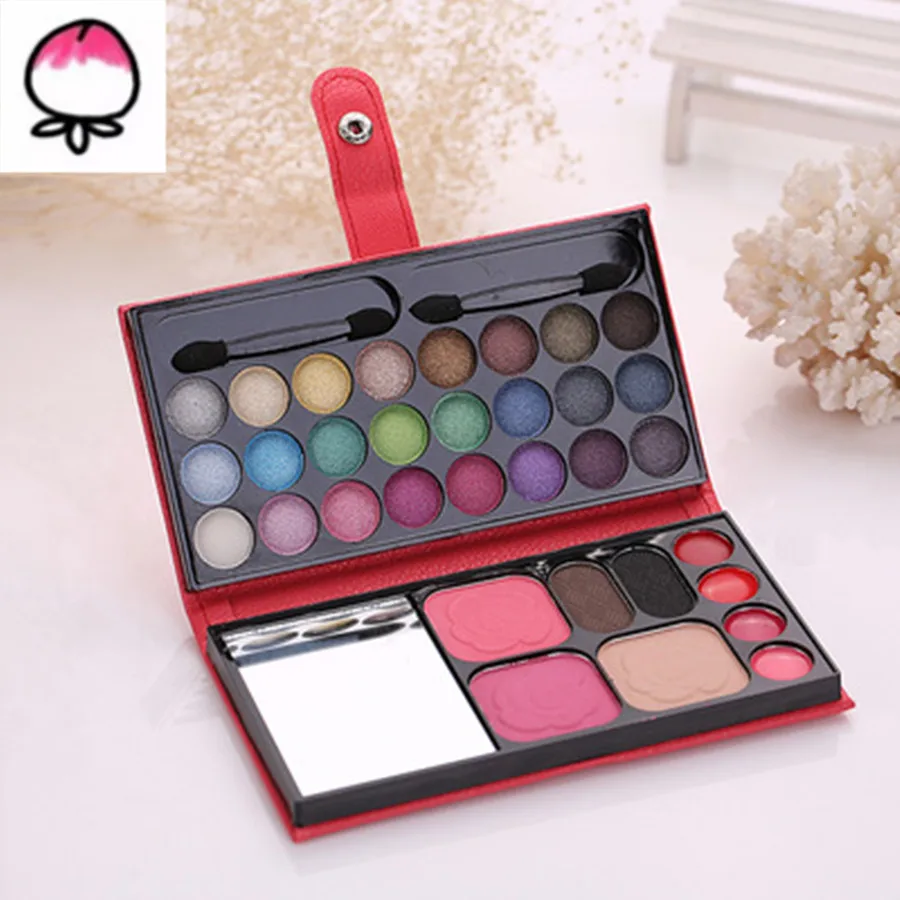 

33 color eye shadow 3colors Leather face 3pcs/set