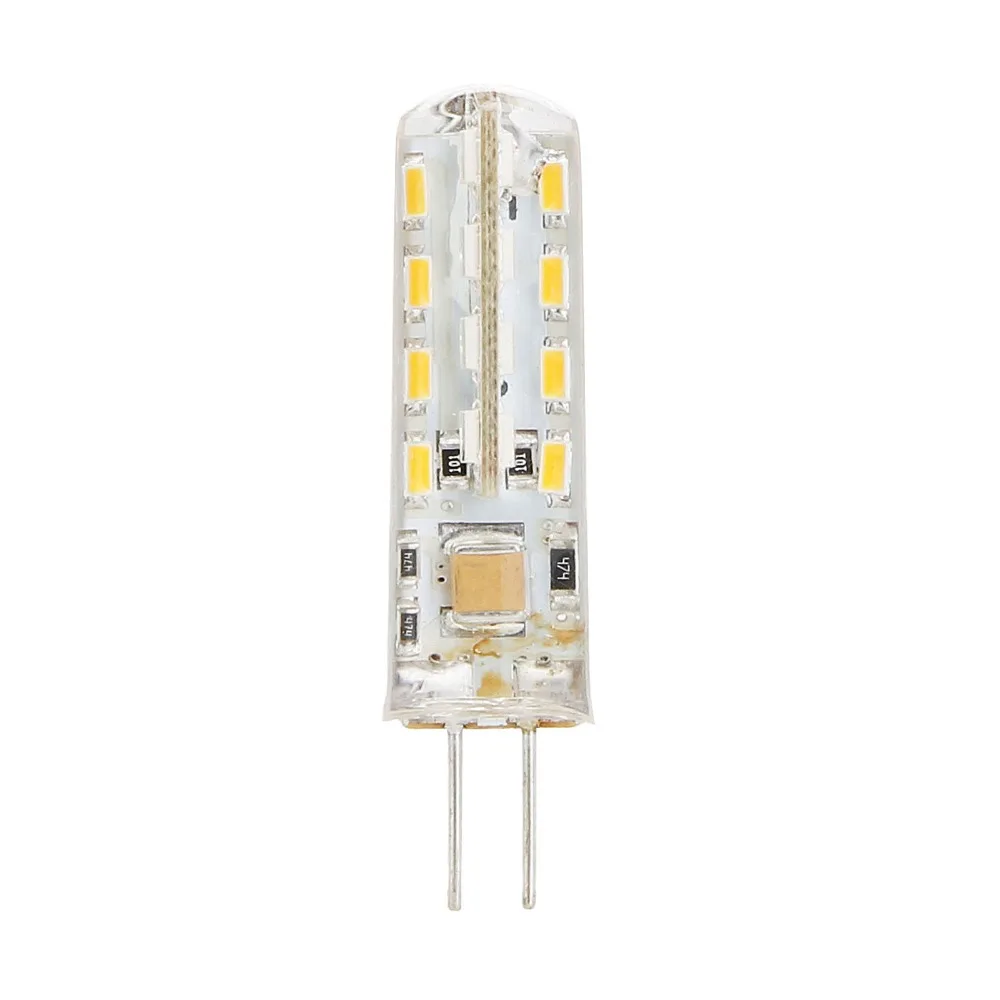 10 шт./лот Светодиодная лампа G4 мини кукурузная AC 220V 32LED теплый белый 2700K 2W LED Замена