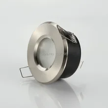 GU10 прожектор потолочный Точечный светильник рамка фитинг MR16 держатель галогенный светильник водонепроницаемый IP65 светодиодные встраиваемые светильники для ванной комнаты