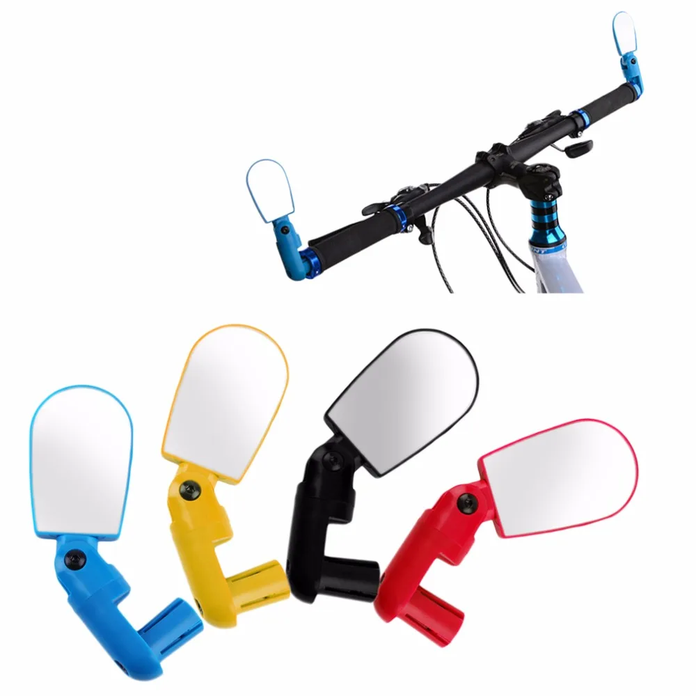 

Cheap Mini Bike Mirrors Rotate Flexible Bike Bicycle Cycling Rearview Handlebar Mirror