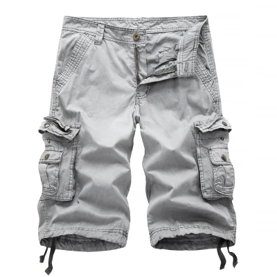 casual shorts for men Cargo Shorts Men 2022 Summer Army Military Tactical Homme Shorts Casual Solid Multi-Pocket Male Cargo Shorts Plus Size casual shorts for men Casual Shorts