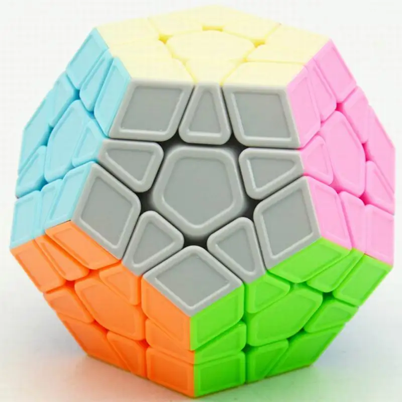 Lefun Wumofang Megamin Cube x скульптура Stickerless профессиональная скорость Magico Cubo Головоломка Развивающие игрушки для детей