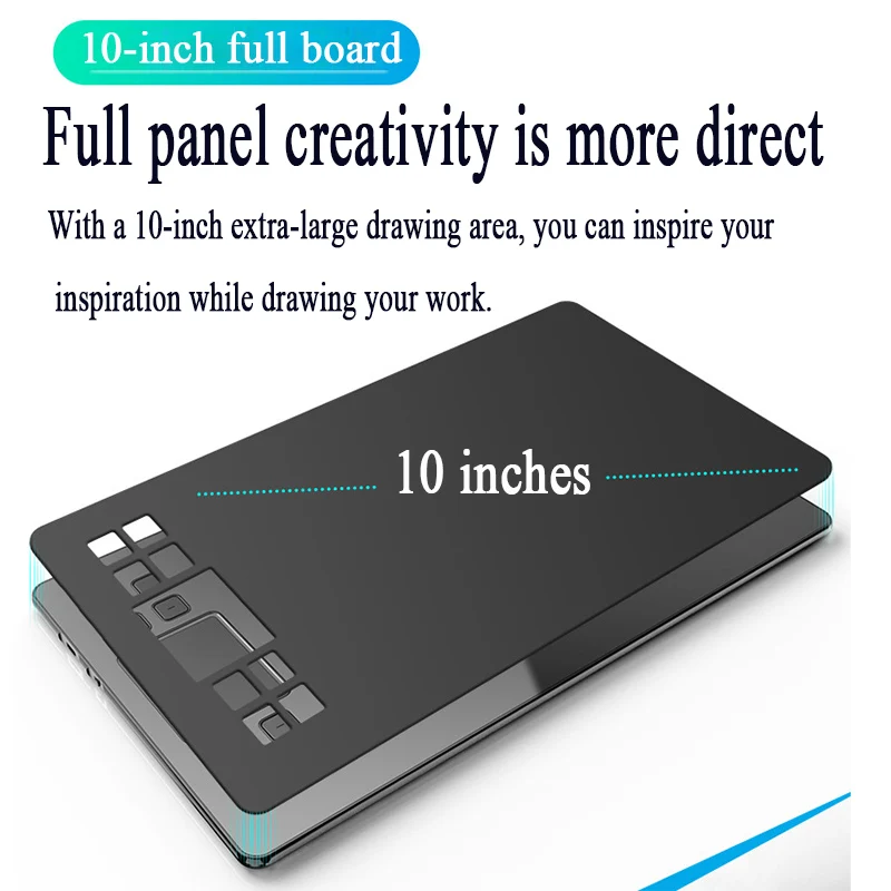 

VEIKK Digital drawing Tablets 10*6 Inch Graphics for painting with battery-free 8192 Levels Professional Animation with Gifts