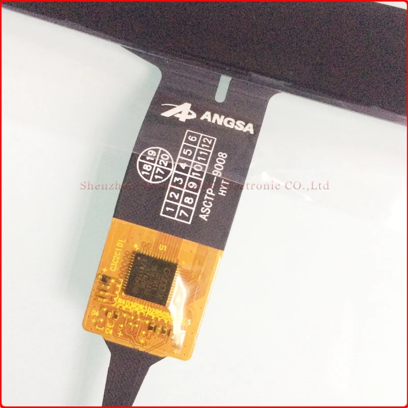 Цена Новый сенсорный экран для ASCTP 9008 сенсорный экран Сенсорная панель Запчасти Сенсорное стекло дигитайзер ASCTP 9008 ASCTP 9008