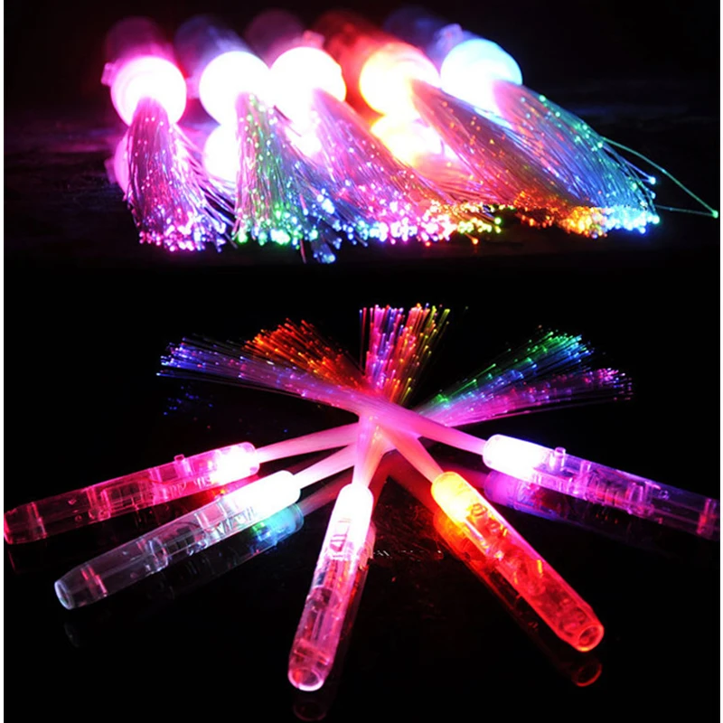 

Gafas Led for party Dress Sale 2018 20pcs/lot Flash Toy Multi Color Light Stick Baton Glow For Party Concert Props Supply