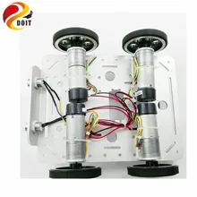 С дистанционным управлением, Управление C200 Алюминий сплав металла 4wd колесо шасси автомобиля с развивающий Набор DIY RC игрушки Smart дорожная модель