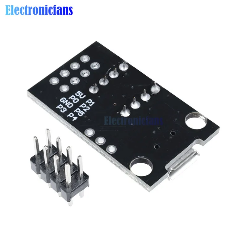Макетная программная плата для ATtiny13A/ATtiny25/ATtiny85/ATtiny45|development board|board developmentboard board |