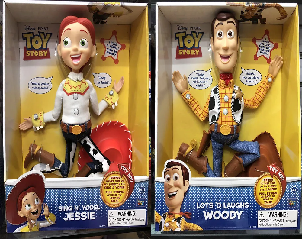 Дисней Pixar Toy Story 4 говорящие Вуди и Джесси Базз Лайтер Бо Пип кукла Фигурки Рождественский подарок модель игрушки для детей