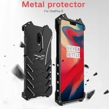 

Oneplus 6 R-JUST BATMAN Series Luxury Doom Heavy Duty Armor Metal Aluminum Case For One Plus Oneplus 6 Oneplus6 Bags