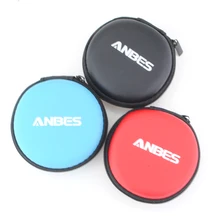 Portable ANBES Earphone Case Carrying Hard Storage Bag Box For Earphone Headphone Earbuds Earphone Accessories 3 Colors Avaiable